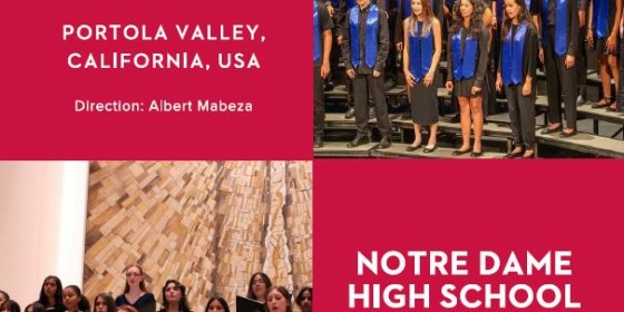 Concerts chorales Woodside Priory School & Notre Dame High School