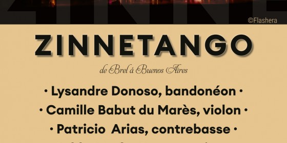 Concert Zinnetango au profit de l’AMO