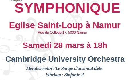 Concert Cambridge University Orchestra