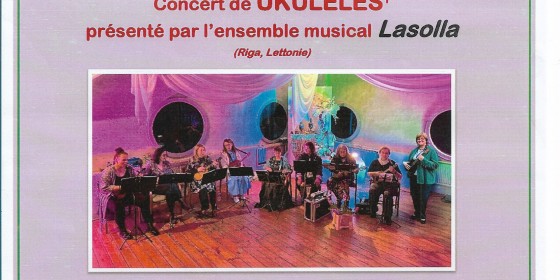 Concert – Lasolla Ukulele band – Lettonie